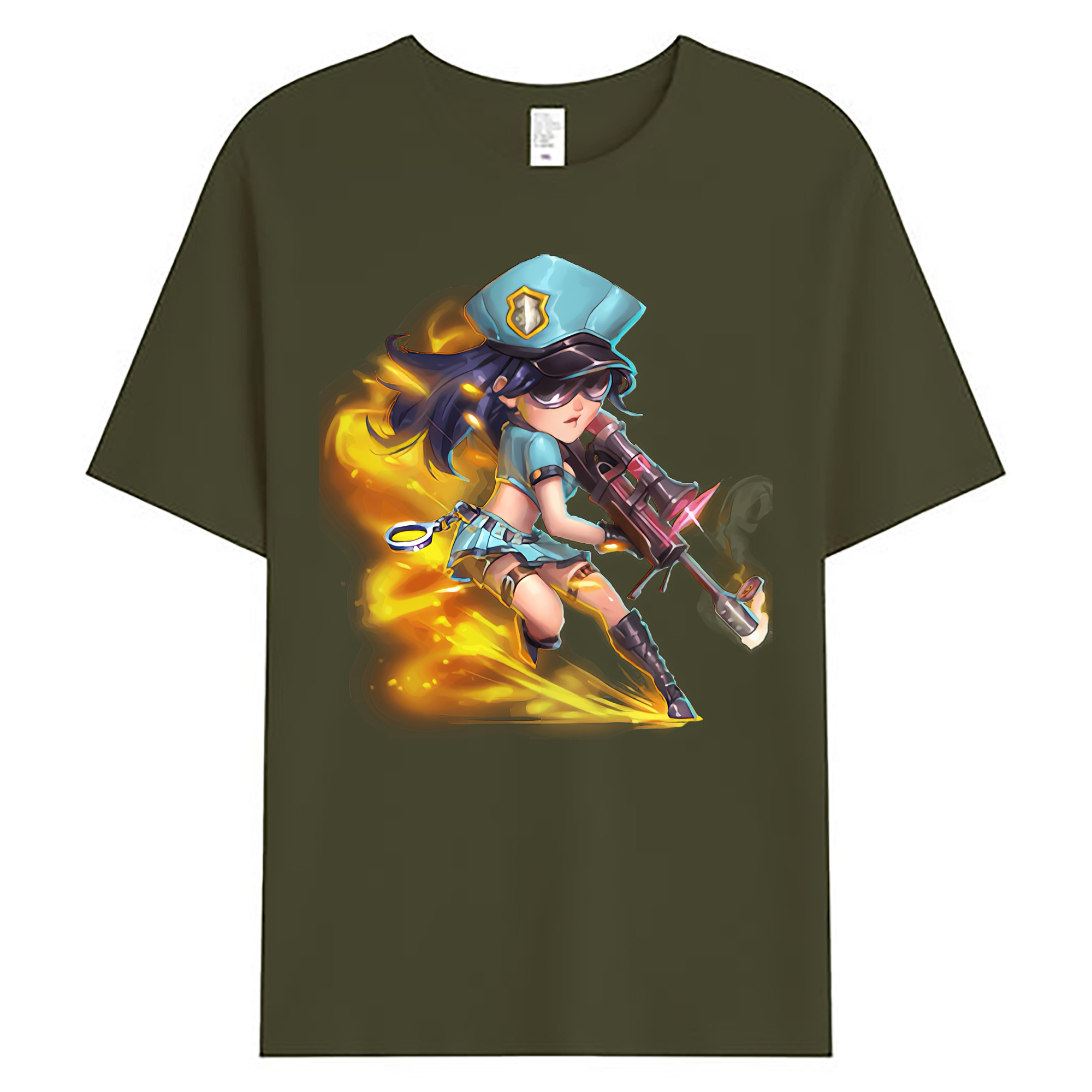（画像用） リーグ・オブ・レジェンド League of Legends LOL 綿100％ メンズ半袖Tシャツ｜肌触りやわらか＆通気性